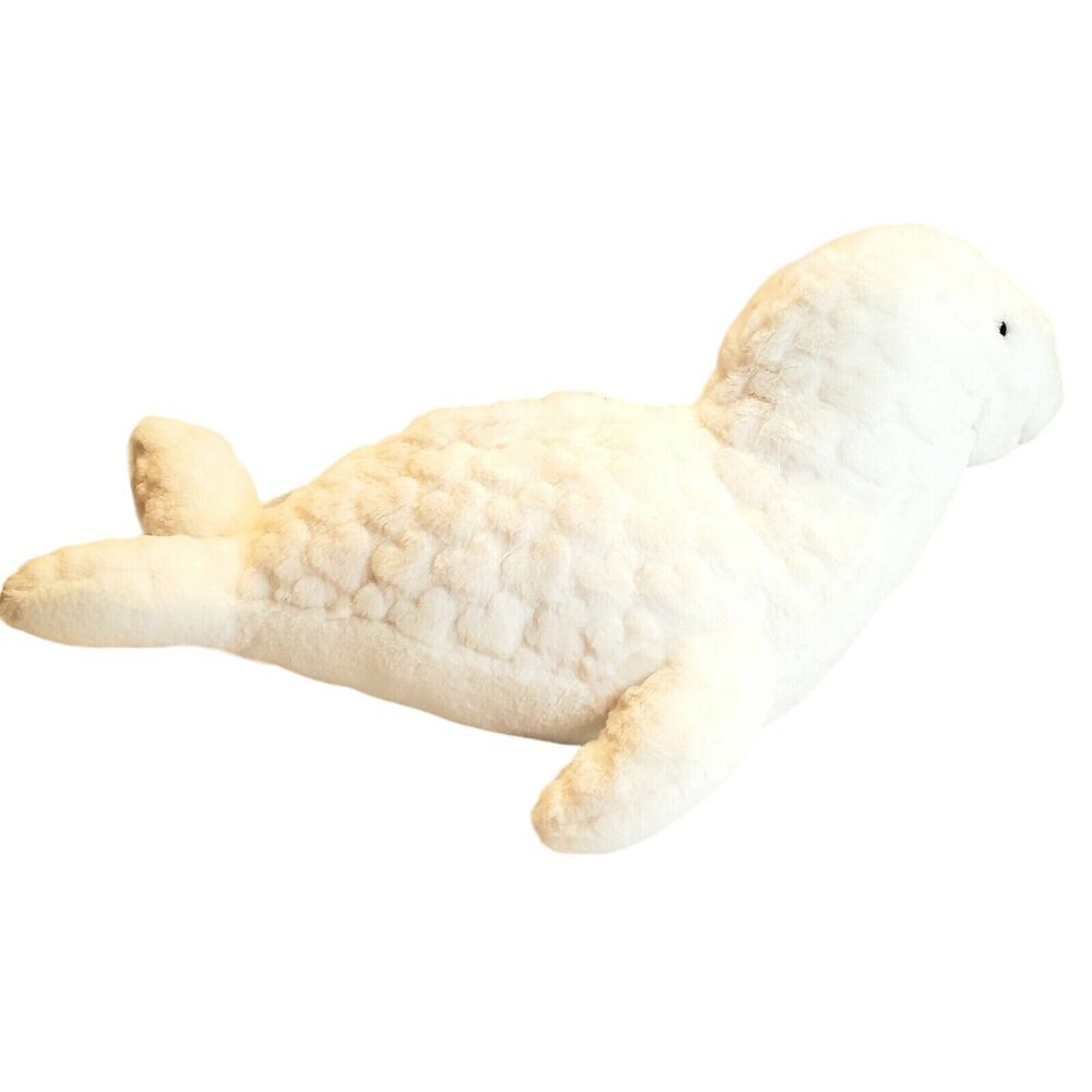 Dan dee Plush Seal White Sea Lion 21" Collectors Choice Stuffed Animal Ocean - Picture 2 of 9